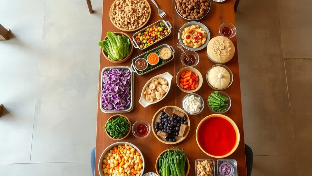 Enkel buffémat som fungerar för många gäster