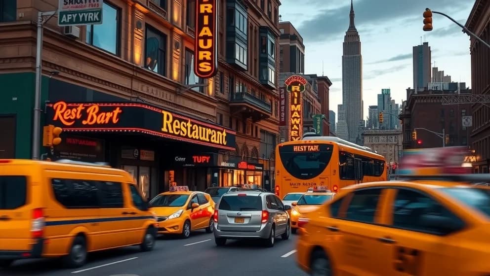 På driven i New York vilken tid går bussar